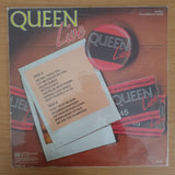 Queen  - Live - Vinyl LP Record - Very-Good+ Quality (VG+) (verygoodplus)