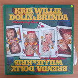 Kris, Willie, Dolly & Brenda – The Winning Hand - Double Vinyl LP Record - Very-Good+ Quality (VG+) (verygoodplus)