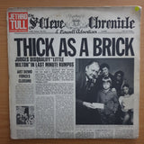 Jethro Tull ‎– Thick As A Brick  - Vinyl LP Record - Very-Good Quality (VG)  (verry)