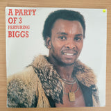 A Party of 3 - Featuring Biggs - Vinyl LP Record - Very-Good+ Quality (VG+) (verygoodplus)