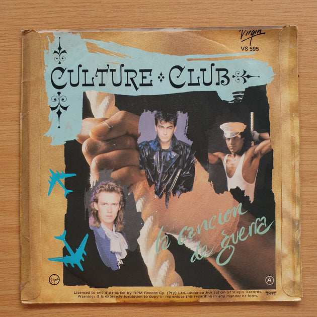 Culture Club – The War Song | Vinyl 7" Single | (VG+) – C-Plan Audio