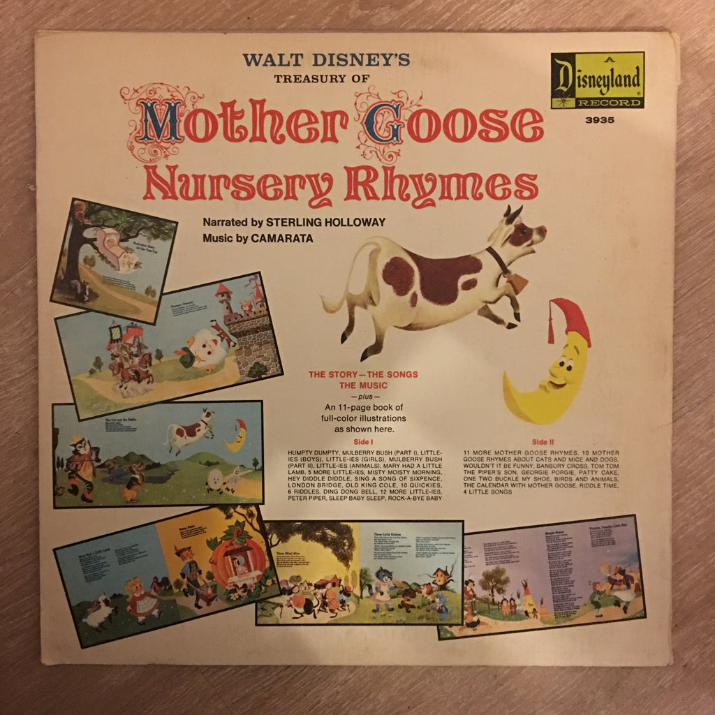Treasury　Hollo　Rhymes　Sterling　Audio　Walt　Disney's　Goose　Mother　Of　C-Plan　Nursery　–