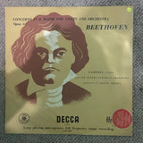 Beethoven - Campoli With The London Symphony Orchestra Conducted By Josef Krips ‎– Concerto In D Major For Violin And Orchestra Opus 61 - Vinyl LP Record - Opened  - Very-Good- Quality (VG-) - C-Plan Audio