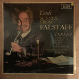 Verdi, Corena, Downes ‎– Scenes From Falstaff - Vinyl LP Record - Opened  - Very-Good+ Quality (VG+) - C-Plan Audio