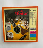 Alice Pro Strings - AW436 - Light Acoustic Guitar Strings L (0.012/0.053) (In Stock)