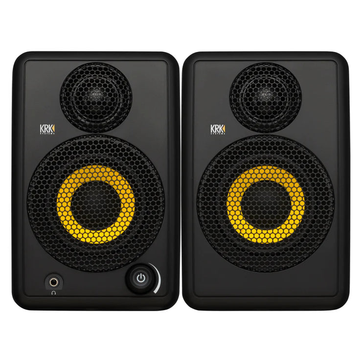 KRK GoAux 3 Portable Powered Near-Field 2-Way Studio Monitor (Pair) (In Stock)