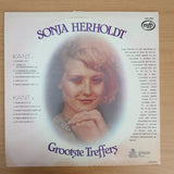 Sonja Herholdt – Grootste Treffers - Autographed - Vinyl LP Record - Very-Good Quality (VG+)  (verygoodplus)