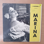 Rocco Granata – Marina - Vinyl 7" Record - Very-Good+ Quality (VG+) (verygoodplus7)