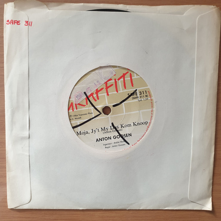 Anton Goosen - My Stellenbosch Se Nonnatjie - Vinyl 7" Record - Very-Good+ Quality (VG+) (verygoodplus7)