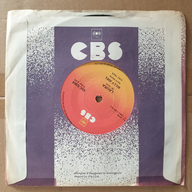 Billy Joel – Pressure - Vinyl 7" Record - Very-Good+ Quality (VG+) (verygoodplus7)