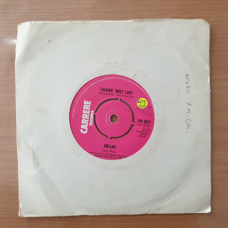 Dollar – Shooting Star - Vinyl 7" Record - Very-Good+ Quality (VG+) (verygoodplus7)