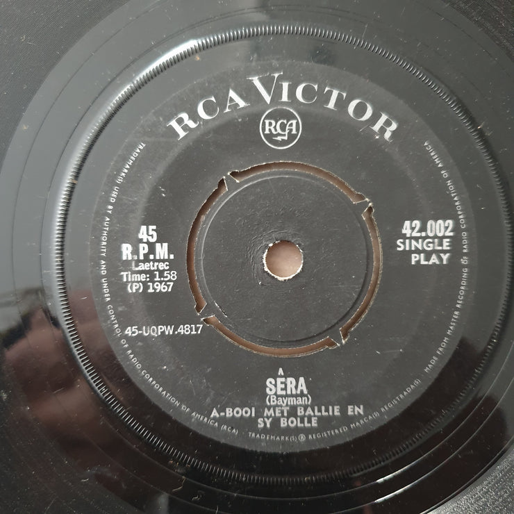 A-Booi Met Ballie en sy Bolle  - Vinyl 7" Record - Good+ Quality (G+) (gplus7)