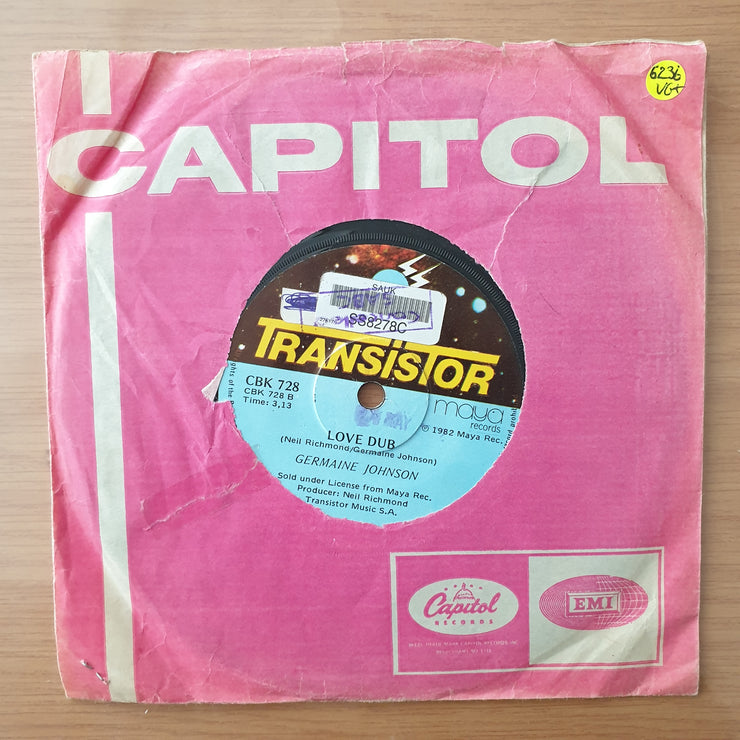 Germaine Johnson - If you want my Love - Vinyl 7" Record - Very-Good+ Quality (VG+) (verygoodplus7)