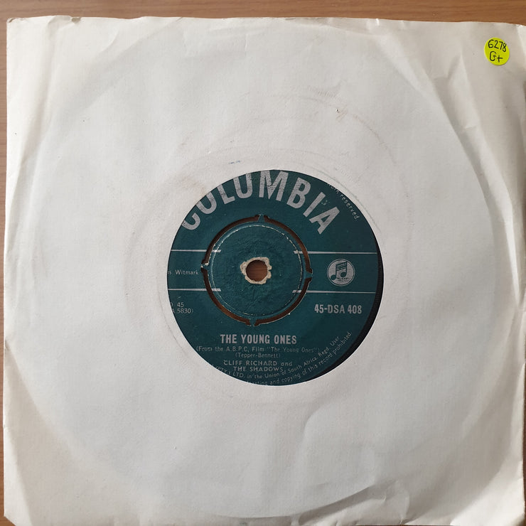 Cliff Richard And The Shadows – The Young Ones - Vinyl 7" Record - Good+ Quality (G+) (gplus)