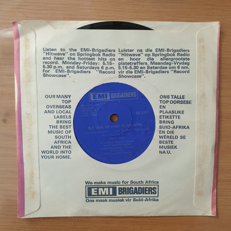 Groep 2 – Laat My Weet - Vinyl 7" Record - Very-Good+ Quality (VG+) (verygoodplus7)