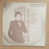 Leonard Cohen – Greatest Hits ‎– Vinyl LP Record - Very-Good+ Quality (VG+) (verygoodplus)