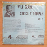 Will Glahe - Strictly Oompah Vol 2 - Vinyl LP Record - Very-Good+ Quality (VG+)