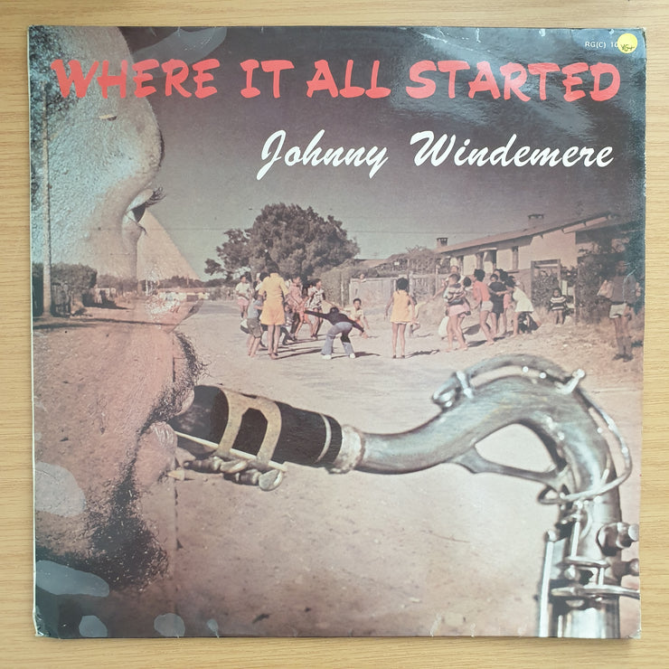 Johnny Windemere – Where It All Started - Vinyl LP Record - Very-Good+ Quality (VG+) (verygoodplus)