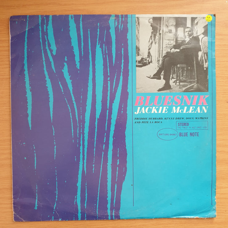 Jackie McLean ‎– Bluesnik -  Vinyl LP Record - Very-Good+ Quality (VG+) (verygoodplus)