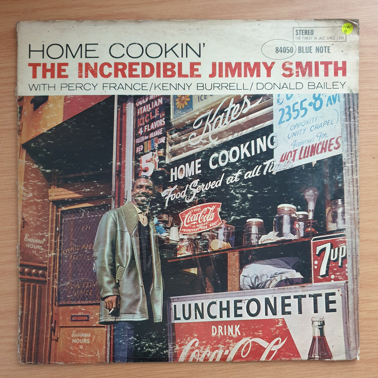 Jimmy Smith - The Incredible Jimmy Smith – Home Cookin' - Vinyl LP Record - Good Quality (G) (Goodd)
