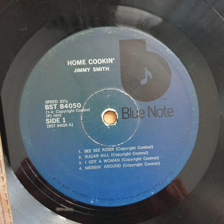 Jimmy Smith - The Incredible Jimmy Smith – Home Cookin' - Vinyl LP Record - Good Quality (G) (Goodd)