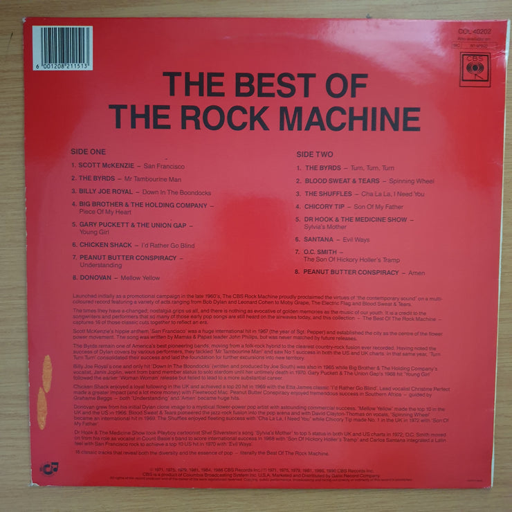 The Best Of The Rock Machine - Vinyl LP Record (VG+)