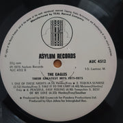 Eagles ‎– Their Greatest Hits 1971-1975 (Rhodesia - Rare) - Vinyl LP Record - Very-Good+ Quality (VG+)