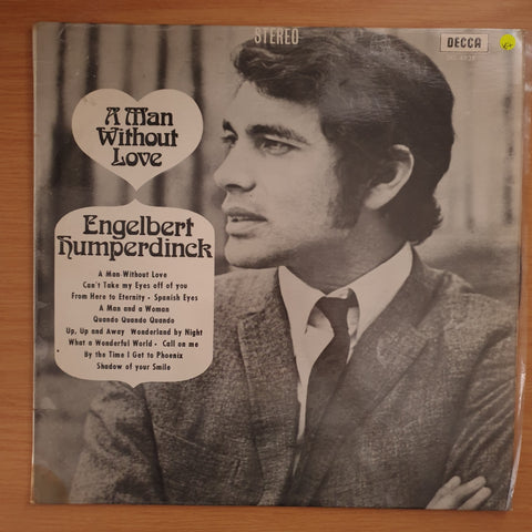Engelbert Humperdinck - A Man Without Love - Vinyl LP Record - Opened  - Very-Good+ Quality (VG+)