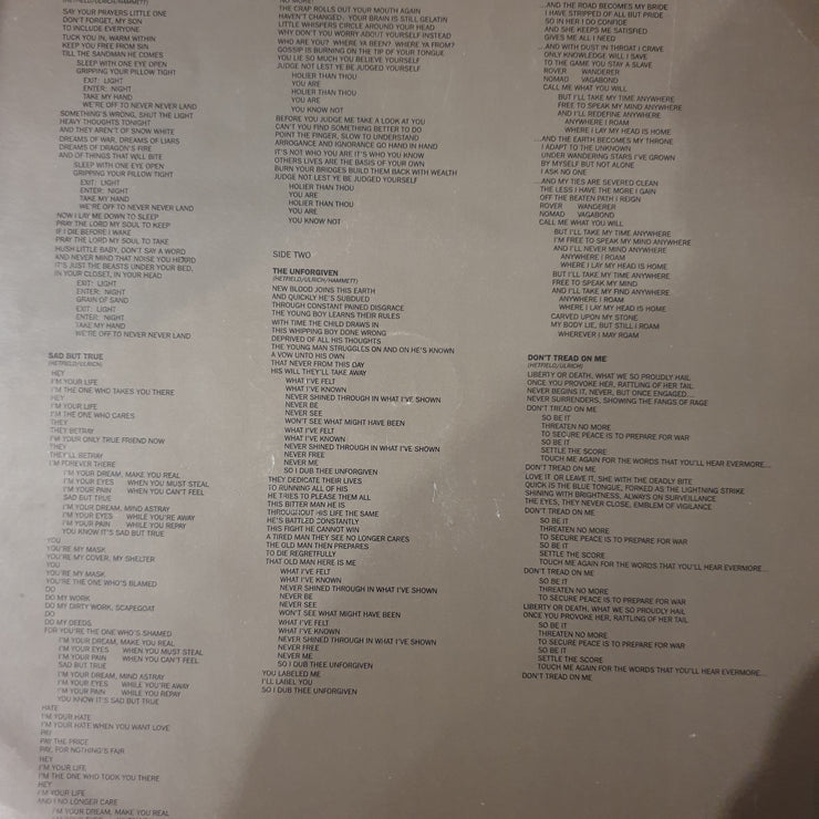 Metallica – Metallica - Double Vinyl LP Record - Very-Good+ Quality (VG+) (verygoodplus)