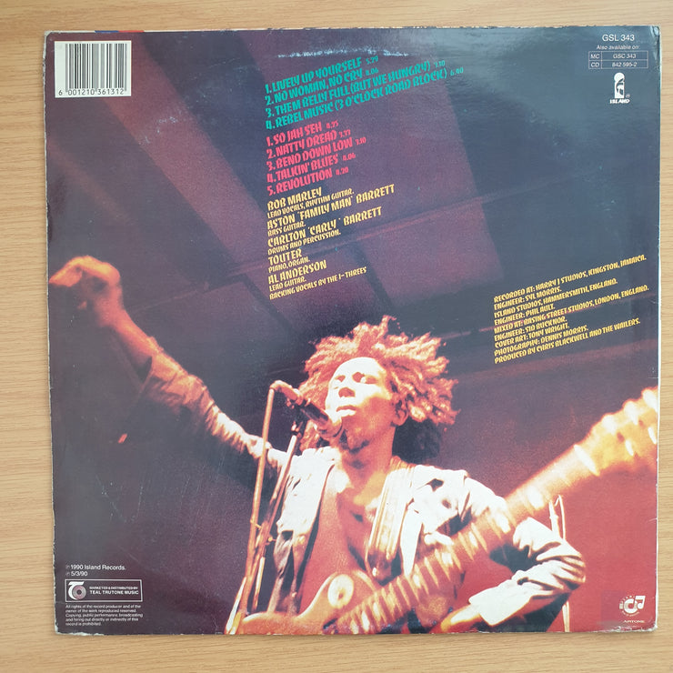 Bob Marley & The Wailers – Natty Dread (GSL343) - Vinyl LP Record - Very-Good+ Quality (VG+) (D)