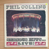 Phil Collins – Serious Hits...Live! - Vinyl LP Record - Very-Good+ Quality (VG+)