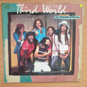 Third World – All The Way Strong - Vinyl LP Record - Very-Good+ Quality (VG+)