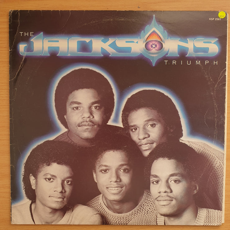 The Jacksons – Triumph - Vinyl LP Record - Very-Good+ Quality (VG+)