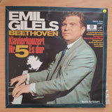 Emil Gilels - Beethoven Klavierknozert Nr 5 ‎- Vinyl LP Record - Very-Good+ Quality (VG+) (verygoodplus)