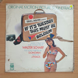 If It's Tuesday This Must Be Belgium - Walter Scharf – Original Motion Picture Soundtrack  – Vinyl LP Record - Very-Good+ Quality (VG+) (verygoodplus)