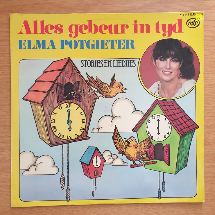 Elma Potgieter - Alles Gebeur in Tyd - Vinyl LP Record - Very-Good+ Quality (VG+) (verygoodplus)