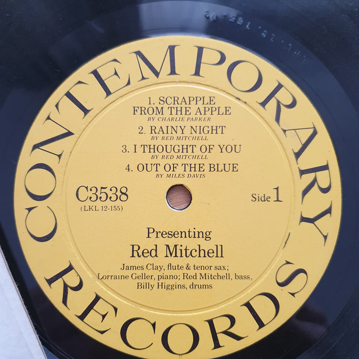 Red Mitchell – Presenting Red Mitchell - Vinyl LP Record - Very-Good Quality (VG) (verry)
