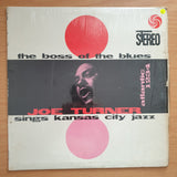 Joe Turner – The Boss Of The Blues Sings Kansas City Jazz - Vinyl LP Record - Very-Good- Quality (VG-) (minus)