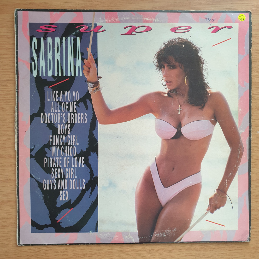 Sabrina ‎– Super Sabrina - Vinyl LP Record - Very-Good+ Quality