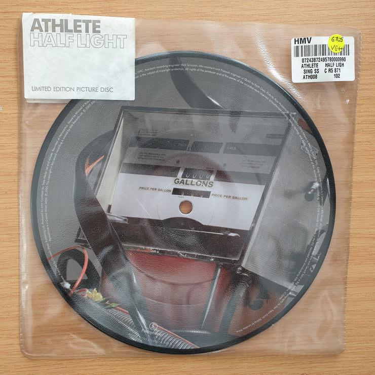 Athlete – Half Light - Limited Edition Picture Disc - Vinyl 7" Record - Very-Good+ Quality (VG+) (verygoodplus7)