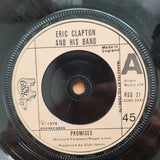 Eric Clapton – Promises - Vinyl 7" Record - Very-Good Quality (VG)  (verry7)