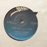 Shakin' Stevens – Cry Just A Little Bit - Vinyl 7" Record - Very-Good+ Quality (VG+) (verygoodplus7)