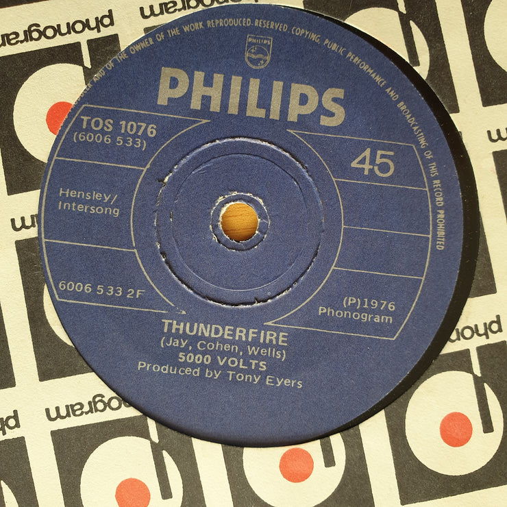 5000 Volts – Doctor Kiss-Kiss - Vinyl 7" Record - Very-Good+ Quality (VG+) (verygoodplus7)