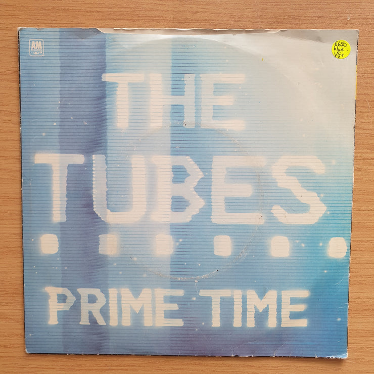 The Tubes – Prime Time (Blue) - Vinyl 7" Record - Very-Good+ Quality (VG+) (verygoodplus7)