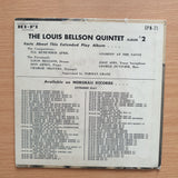 The Louis Bellson Quintet – The Louis Bellson Quintet Album #2 - Vinyl 7" Record - Very-Good+ Quality (VG+) (verygoodplus7)