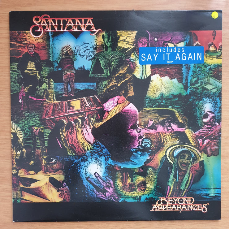 Santana – Beyond Appearances -  Vinyl LP Record - Very-Good+ Quality (VG+)
