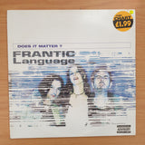 Frantic Language – Does It Matter? -  Vinyl LP Record - Very-Good+ Quality (VG+)