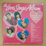 The Love Songs Album - 35 Original Hits - Original Artists  - Double Vinyl LP Record - Very-Good- Quality (VG-) (minus)