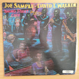 Joe Sample - David T. Walker – Swing Street Cafe - Vinyl LP Record - Very-Good Quality (VG) (verry)