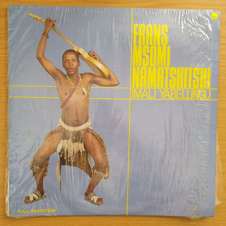 Frans Msomi - Imali Yabelungu - Zulu Tradition -  Vinyl LP Record - Very-Good+ Quality (VG+)